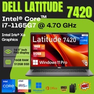 Dell Latitude 7420 i7-1165G7 7410 Refurbished Laptop | i7 | SSD | Slim Lightweight | High Performanc