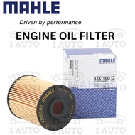 MAHLE ENGINE OIL FILTER VW TOUAREG (7LA, 7L6) 3.2 V6 PORSCHE CAYENNE 9PA 3.2 3.6 V6 92A 3.6 AUDI Q7 