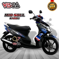 Decal Mio Soul Karbu Full Body Stiker Mio Soul Karbu Variasi Keren Dekal Mio Soul Karbu Full Body Va