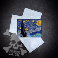 Iron-On Patch Embroidered The Starry Night-Van Gogh-8cm(L)x6cm(W)