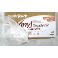 Vinyl Gloves ,Gentle Touch Vinyl Disposable Gloves, Food Grade,