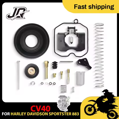 For Harley Davidson CV40 27421-99C CV 40 Carb Motorcycle 1 Set Carburetor Repair Fix Kit Rebuild Too