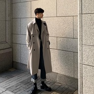 ❖▨❀Jaket jaket double-breasted lelaki Korea gaya musim luruh musim luruh jaket kasual bergaya kasual