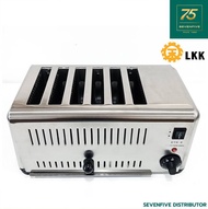 LKK เครื่องปิ้งขนมปัง เครื่องปิ้งแบบดีด จำนวน6ช่อง LKK1-ETS-6