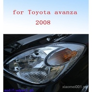FOR Toyota avanza  2009 2010 2011 2012 2013 2014  headlamp cover cap / replacement head lamp light lens /head lamp lens FLT7