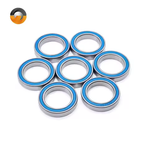 4PCS 6805 2RS 25x37x7 mm Bearing ABEC-7 Metric Thin Section Ball Bearings Blue Sealed 6805RS 61805RS