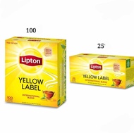 ชาลิปตัน Lipton yellow label tea แบบซอง ขนาด 25-100 ซอง