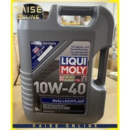 Liqui Moly Mos2 10W40 Semi Synthetic Engine Oil 5L Leichlauf 10W40 MADE IN GERMANY