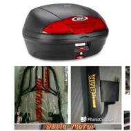 SEPAKET BOX GIVI E 45 NON STOPLIGHT DAN BREKET BRACKET BOX BMR -ONTARGET STORE