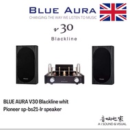 BLUE AURA V30 Blackline whit Pioneer sp-bs21-lr speaker