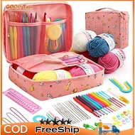 Beginner Knitting Kit, Complete Knitting and Crochet Kit for Adults and Children Lure Set