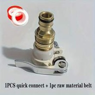 3pcs Universal Water Pipe Quick Connector Accessories, Faucet Adapter, Multi-Function Water Pipe Con