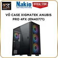 XIGMATEK ANUBIS PRO 4FX Case (EN40771) - Premium Gaming E-ATX, with 4 ARGB Fans (3x X40A, 1x X20A)