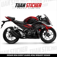 Sticker Striping Decal CBR 150 R Sticker Striping Decal CBR150R CBR150 R Full body wolf custom