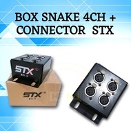 Product BOX SNAKE STX BS - 4 CHANNEL + CONNECTOR Box snake stx bs-4ch
