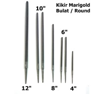 10" Coarse Round File - 10 inch Round Marigold File Bastard