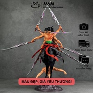 Hanoi -One Piece - Asura Zoro - figure model with 3 swords, 3 heads, 6 arms that can change posture
