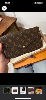 LV全新有單三合一斜背袋