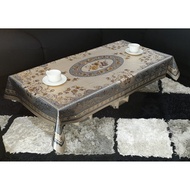 11.11 sales  Alas Meja Sofa / Meja Kopi Metalic 90cm x 150cm / Table Cloth for Sofa Table Metalic 90