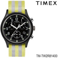 Timex TW2R81400 นาฬิกาข้อมือผู้ชาย สายไนล่อน สีเหลือง