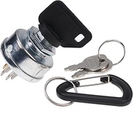 DVPARTS Starter Ignition Key Switch 128010 1-543070 83-0020 48798 for ExMark, Scag, Toro, Bobcat, Bu