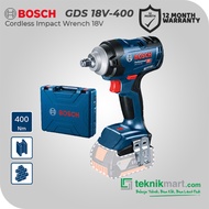Bosch Brushless Impact Wrench / Kunci Impact Baterai 18Volt GDS 18V-400