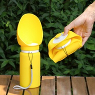 Portable dog water bottle, pet drinking cup, foldable dog walking water bottle
