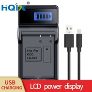 HQIX Suitable for Kodak AZ651 AZ652 AZ901 S1 Digital Camera LB-070 Battery Charger