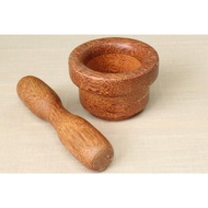 Bamboo VN Set of incense mortar pestle - Factory