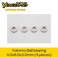 Yokomo ball bearing 4x8x3mm (4 pieces) (BB-84-4)