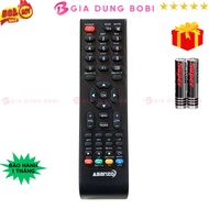 Remote điều khiển tivi ASANZO Mã 08 điều khiển TV Asanzo LCD-LED - Tặng kèm pin - Gia Dụng Bo Bi
