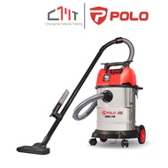 POLO Water-Dry Vacuum Cleaner Motor Power 1 200w Tank Capacity 30 Liters No.AURA-30N
