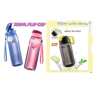 New Size Tupperware H2Go Tumbler - 550ml 750ml / Green / Pink / Purple / Bottle Water