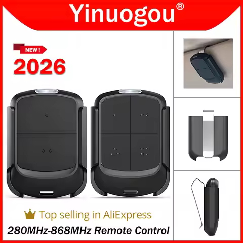 Newest 280MHz-868MHz Multifrequency Garage Door Remote Control Duplicator 433MHz 868MHz Auto Scan Cl