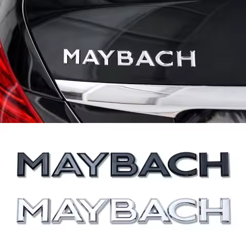 MAYBACH letter car stickers for Mercedes Benz MAYBACH S400L S580 GLS600 refit rear trunk big logo sz