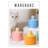 Octopus Design Cat Ceramic Automatic Water Bowl Fountain Water Dispenser (3 Colous)