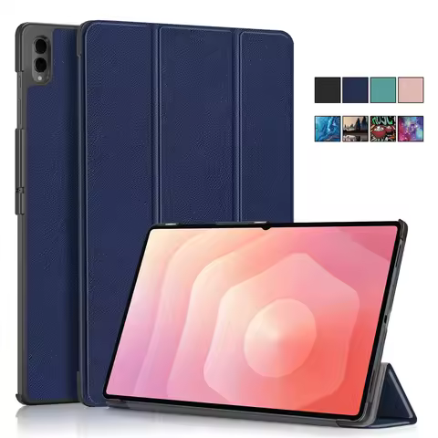 For Samsung Tab S11 Ultra Case 14.6" Magnetic Fold PU Leather Stand Hard Tablet Funda For Galaxy Tab