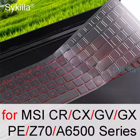 Keyboard Cover for MSI PE70 GV72 PE62 GV63 PE60 GV62 GV72 CR70 CR61 CX61 Z70 GX70 GX60 A6500 GX780 S