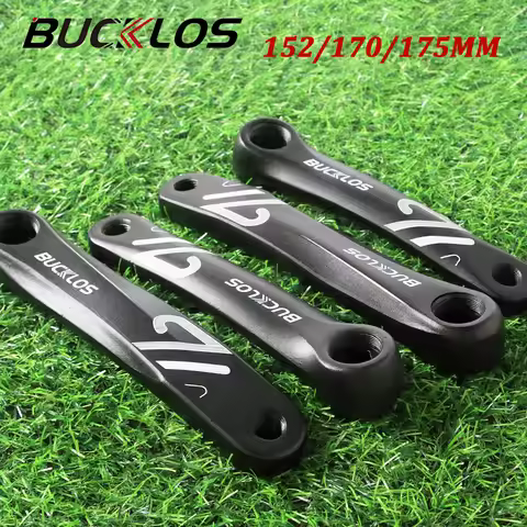 BUCKLOS Bicycle Crank Arms 152/170/175MM Square/Diamond/Spline Hole Cranks E-Bike Crank Arm Bike Cra
