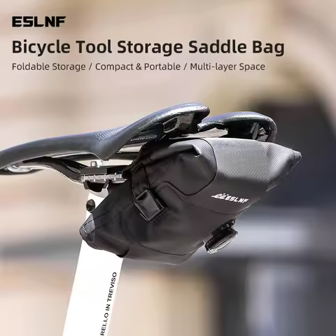ESLNF Bicycle Bag Bicycle Toolkit Bicycle Repair Tool Storage Bag Bicycle Saddle Bag For MTB And Roa