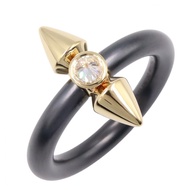 [二手] Tiffany & Co. Titan by Pharrell Williams 鑽石戒指，1PD，15.5 號，18K 金。