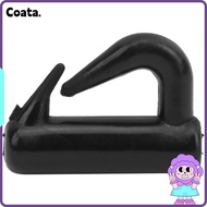 COATA 200PCS Clevis Snaps, Plastic 13mm Rotating Snaps, Portable Lightweight Black Spinner Snaps Lur