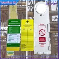 2Pcs Scaffolding Inspection TAG - 1 TAG 1/ Holder Including/ Card Security Accident Prevention PVCTA