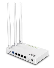 Netis WF2409E 300Mbps High-Speed Wireless N Router | Smart 3 x 5dBi High Gain Antennas with Parental