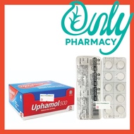 Uphamol 500mg paracetamol 500mg 10s/strip