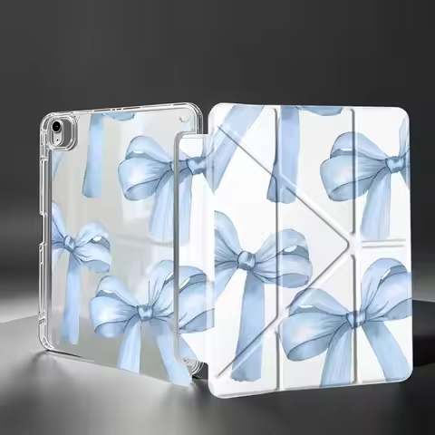 With Pen Slot Cover Tablet Case For Samsung Galaxy Tab S9 Plus A11 S10 Lite S8 A9 Plus S7 FE A8 Blue