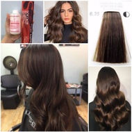 Matrix SoColor 6.35 6W Warm Dark Blonde Cat Rambut Coklat Medium Brown