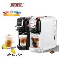 HiBREW 4in1&amp;5in1 Capsule Coffee Machine 19bar Hot/Cold Nespresso Machine Coffee Maker for Nespresso/Dolce Gusto Capsule/