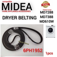 Midea Dryer Belting 6PH1952 For MD7288 MD7388 MD610W