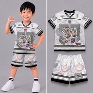 TRIGGER - Unisex One Piece Luffy Gear 5 Stylish Boys and Girls Jersey Set